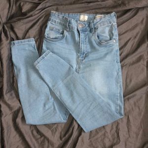 Light blue jeans